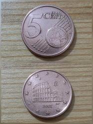5 EURO CENT  İTALYA (2002)
