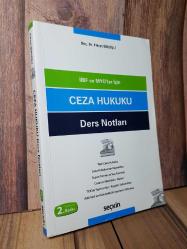 İİBF VE MYO İÇİN CEZA HUKUKU DERS NOTLARI