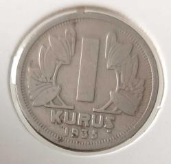 1935 YUVARLAK 1 KURUŞ ORİJİNAL ÇİLALTI EN NADİRİ PP2RRR1 ÇİLİ PEK ÇIKMAZ