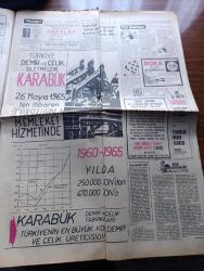 Hürriyet Gazetesi - Turkish Newspaper - 30 Mayıs 1965 - İstanbul'un 512. Fetih yıldönümü merasimle kutlandı fotoğraf - İsmet İnönü jurnalcilik ile itham edildi - Edirne canavarı Mehmet Yaman 5 defa idama mahkum oldu - Adalet Partili ve CHP milletvekilleri yumruklaştı - Süleyman Demirel milli davaların avukatıyım - gençler Ayasofya camii'nde ikindi namazı kılmak istedi - babası Gönül Karaca'yı köşke hapsetti - Yunanistan İngiltere'den bir uçak gemisi alıyor - İstanbul'da bugün bu gece sinema tiyatro programı - Kapalıçarşı'da sahte ayarlı altın satanlar yakalandı - İsrail Ürdün sınırını geçti - bir zamanlar Avrupa güzeli olan Günceli Tunca eşinden boşanacağı söylentilerini yalanladı fotoğraf - katibesi ile 254 kere zina yapan doktor Watts mesleğinden ihraç edildi fotoğraf - Amerikalılar Kuzey Vietnam'ı bombaladı - Fenerbahçe şampiyonluğa iyice yaklaştı - Galatasaray 2-0 mağlup iken 3 2 kazandı - güreş şampiyonası salı günü başlıyor - Can Bartu bugün Atalanta'ya karşı oynuyor - bulmaca