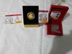 Galatasaray 23. 24. 25. şampiyonluk hatıra paraları