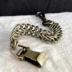 Antika Fransız Subay Kılıç Askı Zinciri