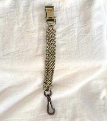 Antika Fransız Subay Kılıç Askı Zinciri