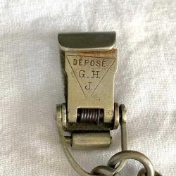 Antika Fransız Subay Kılıç Askı Zinciri