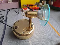 Retro Gece Lambası - Masa Lambası - Açma Kapama Düğmesi İptal edilmiştir - Kablodaki Açma Kapa Aktiftir