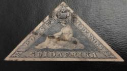 1926 YILI GÜNEY AFRİKA ÜÇGEN PUL ÜMİT BURNU DAMGALI  ŞARNİYERSİZ