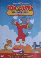 TOM AND JERRY KOLEKSİYONU BÖLÜM 8 DVD FİLM ORJİNAL 2.EL DVD ( 10114