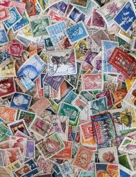 LOT.13 » 405 adet damgalı dünya pulları lotu_ onlarca farklı ülke