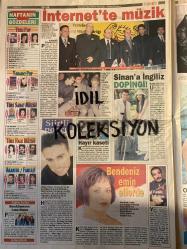 HAFTA SONU GAZETESİ - DOĞUM GÜNÜ HEDİYESİ (TURKİSH - NEWSPAPER) - TAM TAKIM 20 SAYFADIR - 3 MAYIS 2000 - Sayı: 18 -Emrah-Ebru Çolak-Seren Serengil-Ali Ramazanoğlu-Alişan-Ayten Gökçer-Meltem Cumbul-Osman Yağmurdereli-Doğa Rutkay-M Ali Alabora-Demet Şener-Aysun Erkul-Emirkhan-Mahsun Kırmızıgül-Hilmi Topaloğlu-Cem Soysal-Burhan Aydemir-Orhan Göksel-Sinan Özen-Fatih Kısaparmak-Hülya Avşar-Helin Avşar-Emral Avşar-Celal Avşar-Attila Taş-Halide Yılmaz-Binnaz Avcı-Ali Sefa-Özcan Deniz-Alev Şimşek-Elizabeth Bozkurt-Cem Davran-Hande Ataizi-Cem Akar-İbrahim Kutluay-Evren Aykul-Fatih Ürek-Salih Keçeci-Dilek Ayazoğlu-Erol Günaydın-Yıldız Kenter-Müşfik Kenter-Yasemin Yalçın-Hilal Özgürler-Boris Manço-Lale Manço-Cenker Tezel-Tuğba Ünsal-Yonca Cevher-Alişan-İsmail Güneş-Ebru Çolak-Emrah-Tayfun-Murat Yıldız-Selçuk Ural-Hakan Ural-Ceyhan Cem-Ferdi Tayfur-Funda Yağbaşı-Zeliha Bayburtluoğlu-Tuğçe Necla Nazır-Fatma Can Timor-Gönül Yazar-Özlem Türkan-Esra Erol-Erol Büyükburç-Elifda Hanım-Nejat Uygur-Sedat-Y