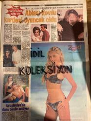 HAFTA SONU GAZETESİ - DOĞUM GÜNÜ HEDİYESİ (TURKİSH - NEWSPAPER) - TAM TAKIM 20 SAYFADIR - 3 MAYIS 2000 - Sayı: 18 -Emrah-Ebru Çolak-Seren Serengil-Ali Ramazanoğlu-Alişan-Ayten Gökçer-Meltem Cumbul-Osman Yağmurdereli-Doğa Rutkay-M Ali Alabora-Demet Şener-Aysun Erkul-Emirkhan-Mahsun Kırmızıgül-Hilmi Topaloğlu-Cem Soysal-Burhan Aydemir-Orhan Göksel-Sinan Özen-Fatih Kısaparmak-Hülya Avşar-Helin Avşar-Emral Avşar-Celal Avşar-Attila Taş-Halide Yılmaz-Binnaz Avcı-Ali Sefa-Özcan Deniz-Alev Şimşek-Elizabeth Bozkurt-Cem Davran-Hande Ataizi-Cem Akar-İbrahim Kutluay-Evren Aykul-Fatih Ürek-Salih Keçeci-Dilek Ayazoğlu-Erol Günaydın-Yıldız Kenter-Müşfik Kenter-Yasemin Yalçın-Hilal Özgürler-Boris Manço-Lale Manço-Cenker Tezel-Tuğba Ünsal-Yonca Cevher-Alişan-İsmail Güneş-Ebru Çolak-Emrah-Tayfun-Murat Yıldız-Selçuk Ural-Hakan Ural-Ceyhan Cem-Ferdi Tayfur-Funda Yağbaşı-Zeliha Bayburtluoğlu-Tuğçe Necla Nazır-Fatma Can Timor-Gönül Yazar-Özlem Türkan-Esra Erol-Erol Büyükburç-Elifda Hanım-Nejat Uygur-Sedat-Y