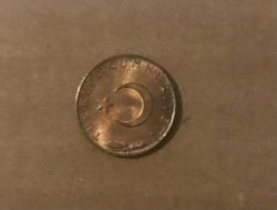 1972 MADENİ PARALAR 5 KURUŞ ÇİLLL