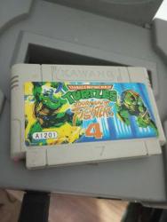 Atari Kaseti '' Ninja Kaplumbağalar 4 Turtles Tournament Fighters 4 ''