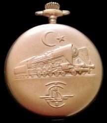 WIALUX MARKA İSVİÇRE YAPIMI TCDD KÖSTEKLİ CEP SAATİ