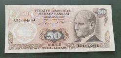 LOT.6 » 6 Emisyon A 77 Seri 50 Lira Çil altı