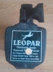 LEOPAR MARKA BÜYÜK BOY ŞARJLI EL FENERİ