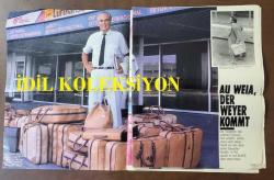 PRENSES DIANA'NIN FOTOĞRAFLI HABERİNİN YER ALDIĞI ALMANCA DERGİ SAYFALARI (16 SAYFA) - A MAGAZINE CLIPPING OF PRINCESS DIANA - 29 x 22 cm EBADINDA - PRINZESSIN FÜR JEDEN GESCHMACK - WEYER - ALMANCA BUNTE DERGİDEN