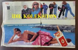 PRENSES DIANA'NIN FOTOĞRAFLI HABERİNİN YER ALDIĞI ALMANCA DERGİ SAYFALARI (16 SAYFA) - A MAGAZINE CLIPPING OF PRINCESS DIANA - 29 x 22 cm EBADINDA - PRINZESSIN FÜR JEDEN GESCHMACK - WEYER - ALMANCA BUNTE DERGİDEN