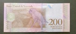 Venezuela 2018 200 Bolivar Çil