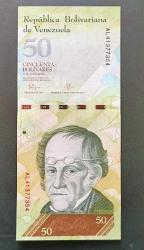 Venezuela 2015 50 Bolivar Çil