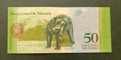 Venezuela 2015 50 Bolivar Çil