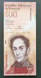 Venezuela 2015 100 Bolivar Çil