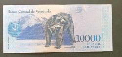 Venezuela 2017 10000 Bolivar Çil