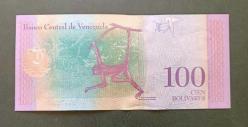 Venezuela 2018 100 Bolivar Çil