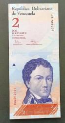 Venezuela 2012 2 Bolivar Çil