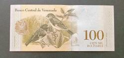 Venezuela 2017 100 Bolivar Çil