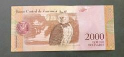 Venezuela 2016 2000 Bolivar Çil