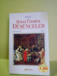 HAYAT ÜZERİNE DÜŞÜNCELER 2.EL
