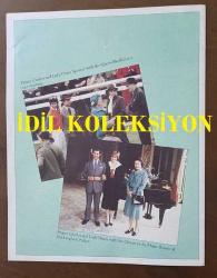 THE WEDDING OF THE PRINCE OF WALES AND THE LADY DIANA SPENCER - PRENSES DIANA ve PRENS CHARLES'IN DÜĞÜNÜYLE İLGİLİ TANITIM BROŞÜRÜ (3 YAPRAK) - 23 x 18 cm EBADINDA - PROMOTIONAL BROCHURE FOR THE WEDDING OF PRINCESS DIANA AND PRINCE CHARLES