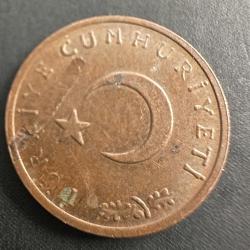 Türkiye 1 Kuruş 1970. Bronz
