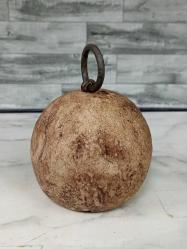 NADİR ANTİKA OSMANLI DÖNEMİ KULPLU TAŞ GÜLLE AĞIRLIĞI - DİRHEM