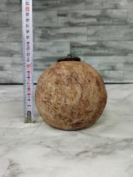 NADİR ANTİKA OSMANLI DÖNEMİ KULPLU TAŞ GÜLLE AĞIRLIĞI - DİRHEM