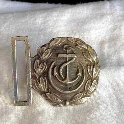 Antika Osmanlı Bahriye Subay Kemer Tokası