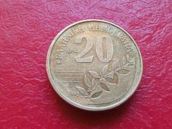 20 DRAHMİ 1992 YUNANİSTAN
