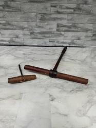 Antika Erken Cumhuriyet Dönemi El Yapımı Burgu Takımı (2 Adet)