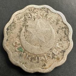 Türkiye Papatya 1 Kuruş 1942