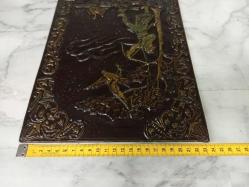 Sovyet Dönemi Ukrayna (1980'ler) Bakır Rölyef Tablo