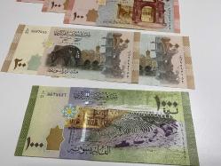 Suriye 7 Adetlik Banknot Seti (50, 100, 200, 1000 Lira) - 2021 Serisi - Çil