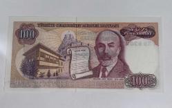 7. Emisyon 100 Türk Lirası - Çil (UNC) Kondisyon - Koleksiyonluk Nadir Parça