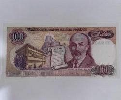 7. Emisyon 100 Türk Lirası - Çil (UNC) Kondisyon - Koleksiyonluk Nadir Parça