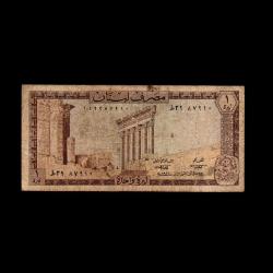 LÜBNAN (1974) - 1 Livre (T-ÇT 6,5/10)