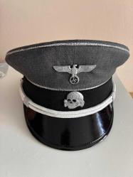 Alman Ww2 SS Subay şapkası