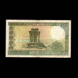 LÜBNAN (1985) - 250 Livres (T-ÇT 6,5/10)