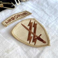 2002 ABD ordusu Hava İndirme Birliği Arması - Kabil Afganistan