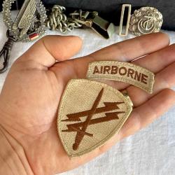 2002 ABD ordusu Hava İndirme Birliği Arması - Kabil Afganistan