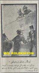 Osmanlıca Karagöz Mizah Dergisi-Gazetesi, Orijinal Dönem Basım, (Ottoman Magazine-Newspaper-Journal Illustré Cara-Gueuz) - 2 Mayıs 1925 - Sayı: 1787 - Hicri: 9 Şevval 1343 - Karikatür: Hindenburg Süngüleriyle İş Başına Geldi! 