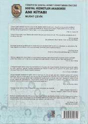 TÜRKİYE'DE SOSYAL HİZMET ÖĞRETİNİN ÖNCÜSÜ SOSYAL HİZMET AKADEMİSİ ANI KİTABI